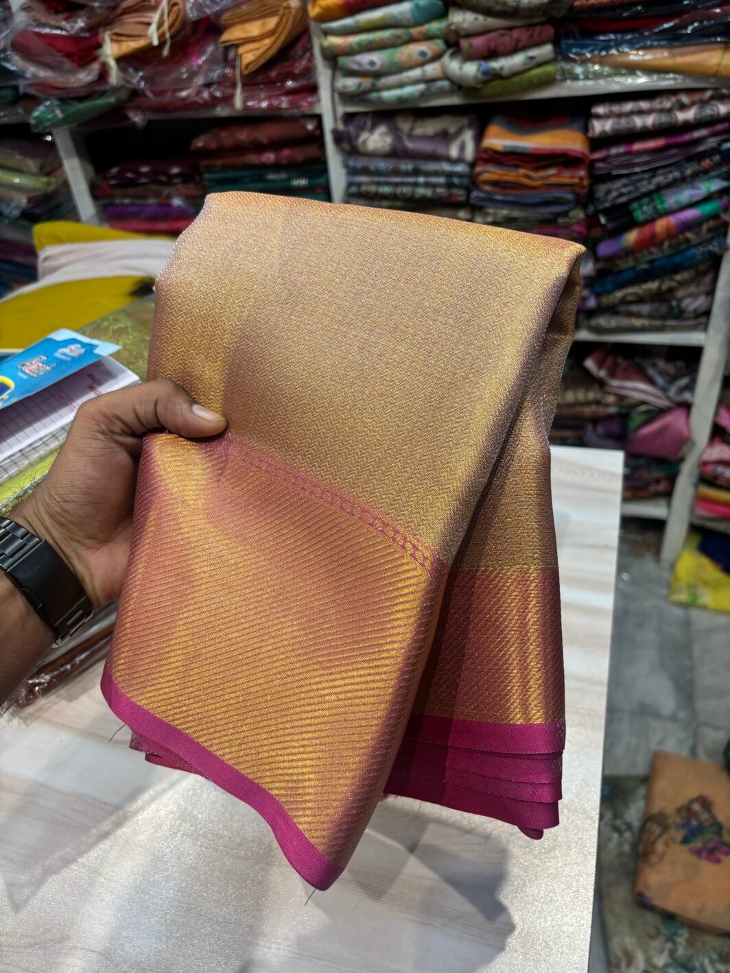Jyothika inspired silk saree - Image 2