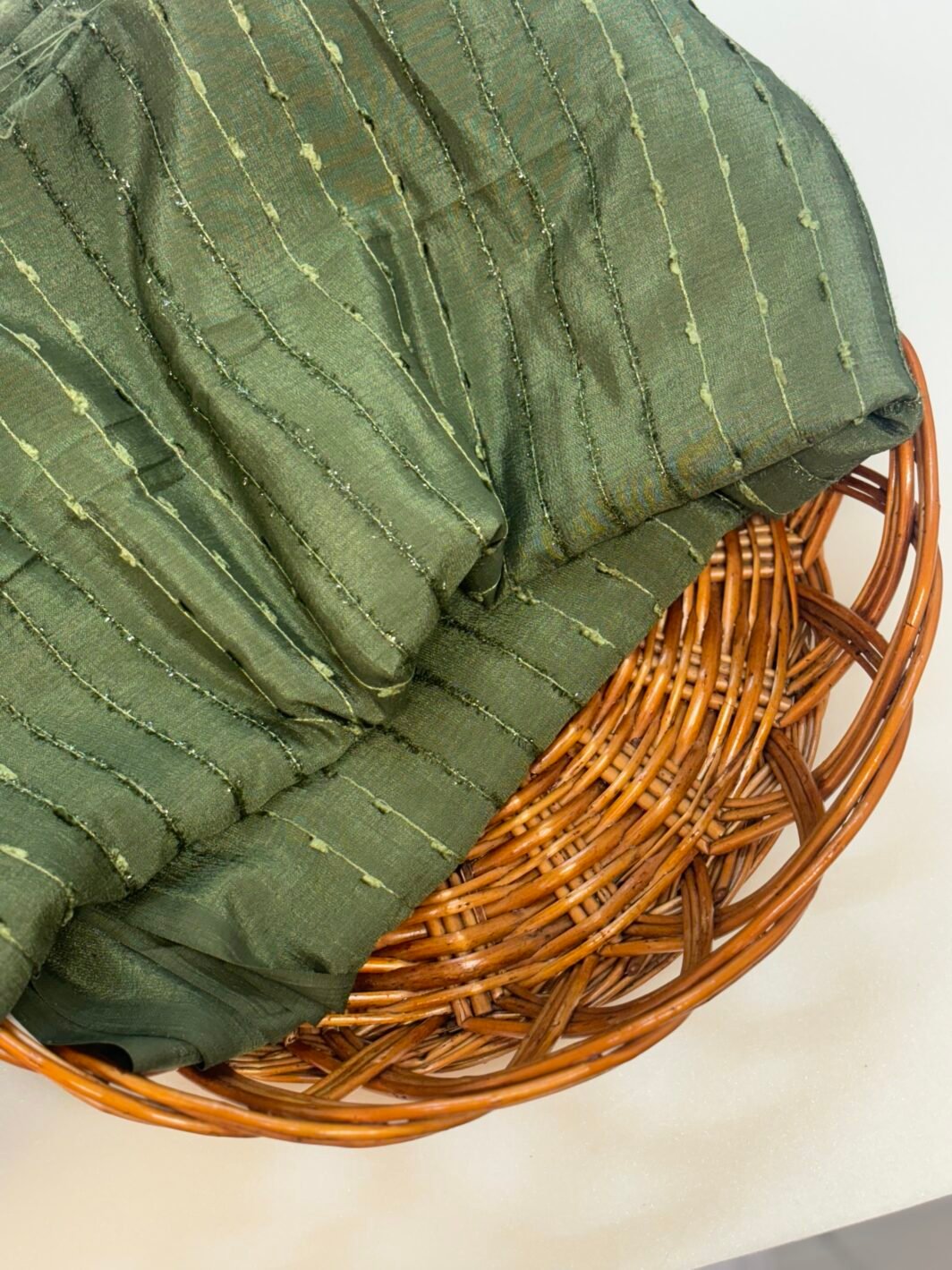 Visithra fur silk saree - Image 3