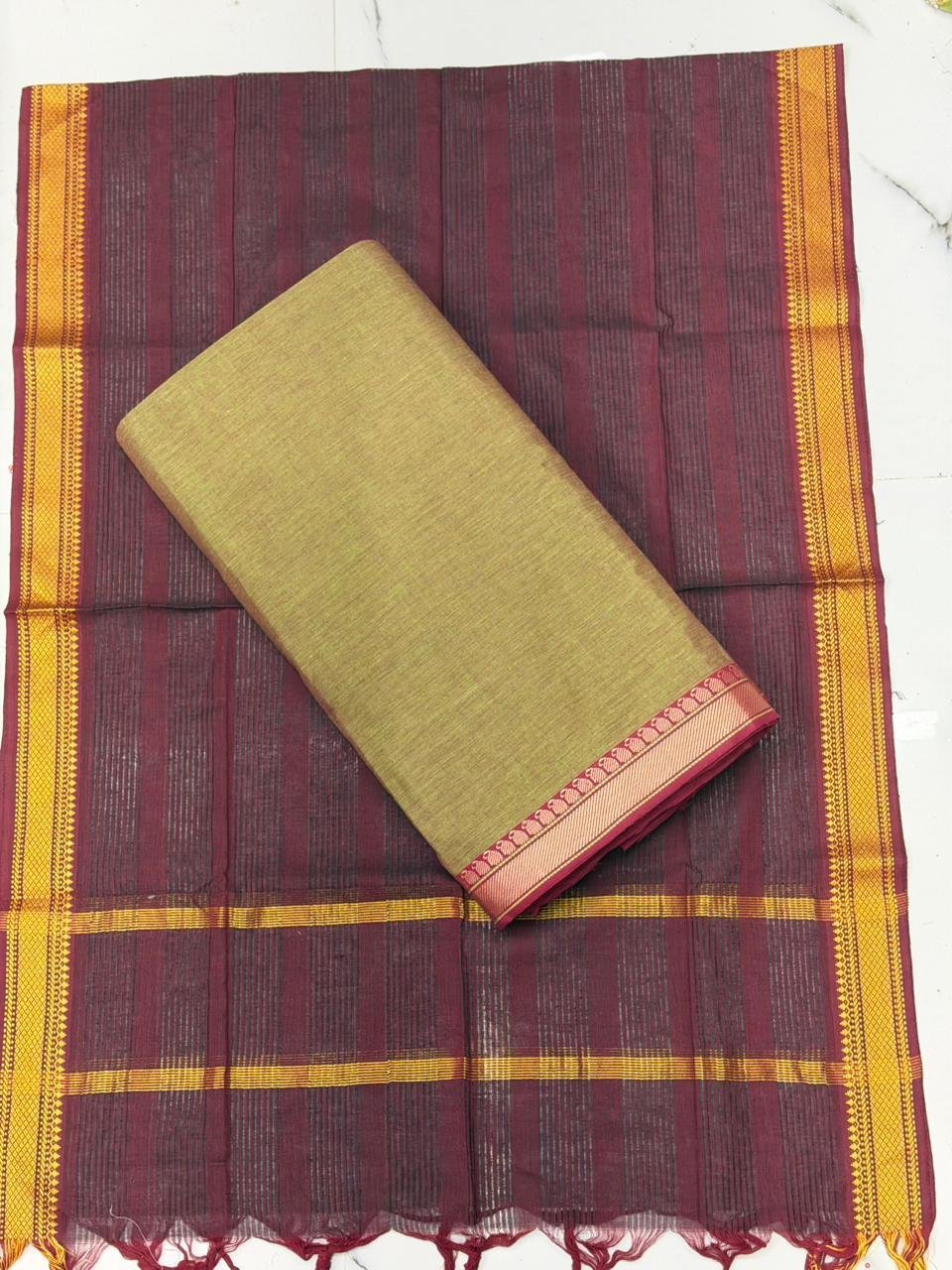 Mangalagiri 2 piece kurthi set