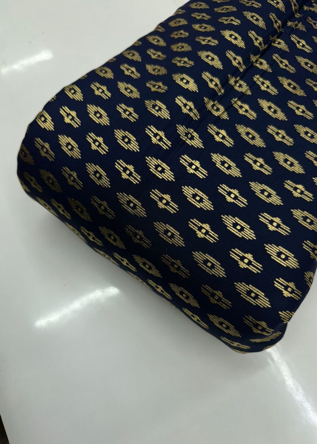 Rayon Foil Print Fabric