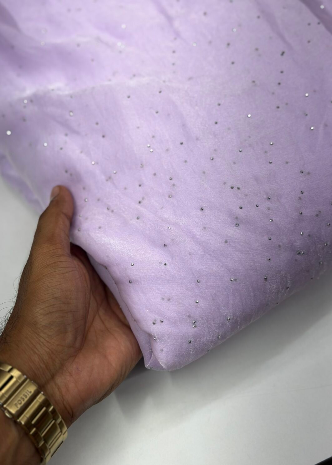 Space silk sugar beads