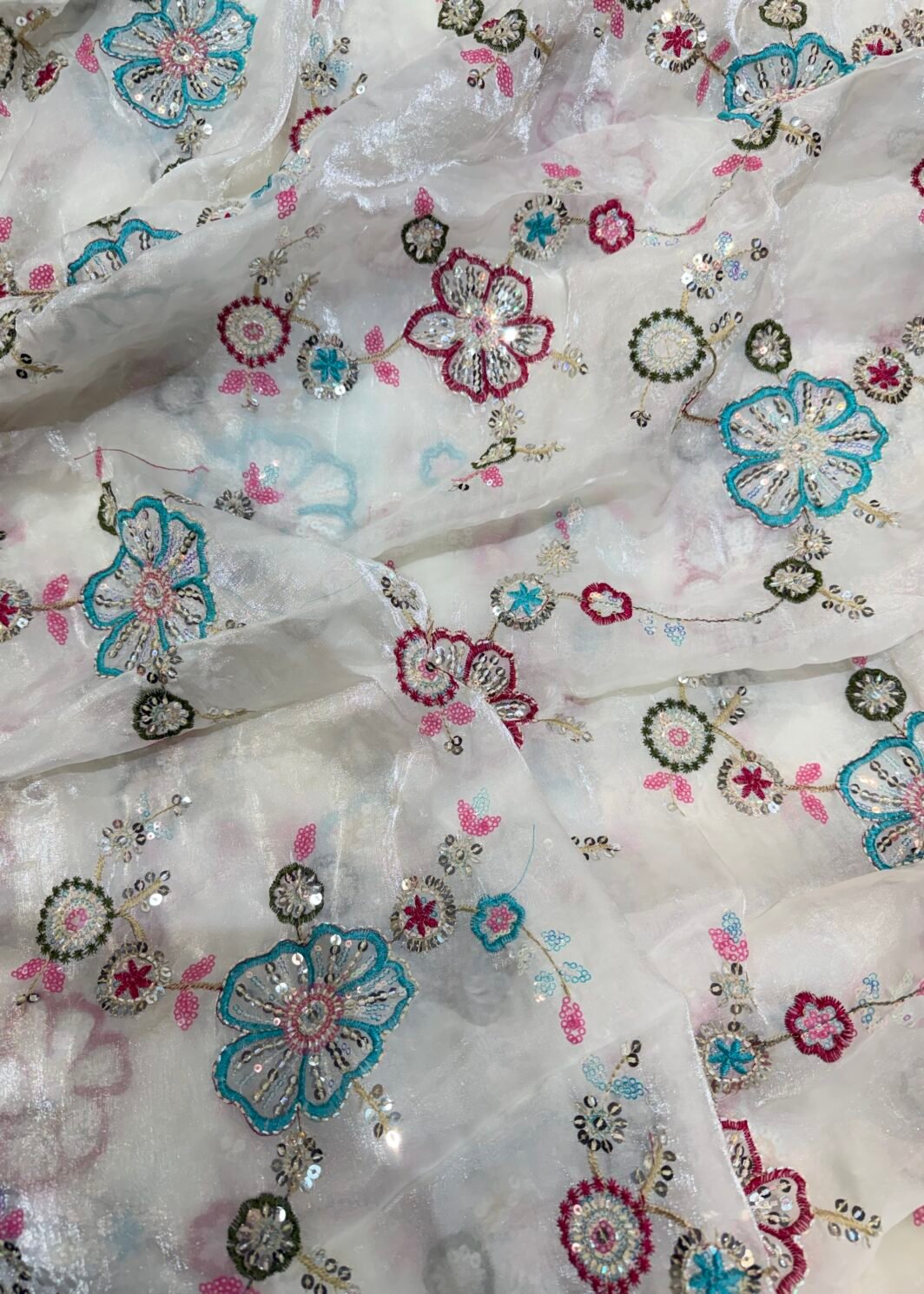 Heavy work space silk