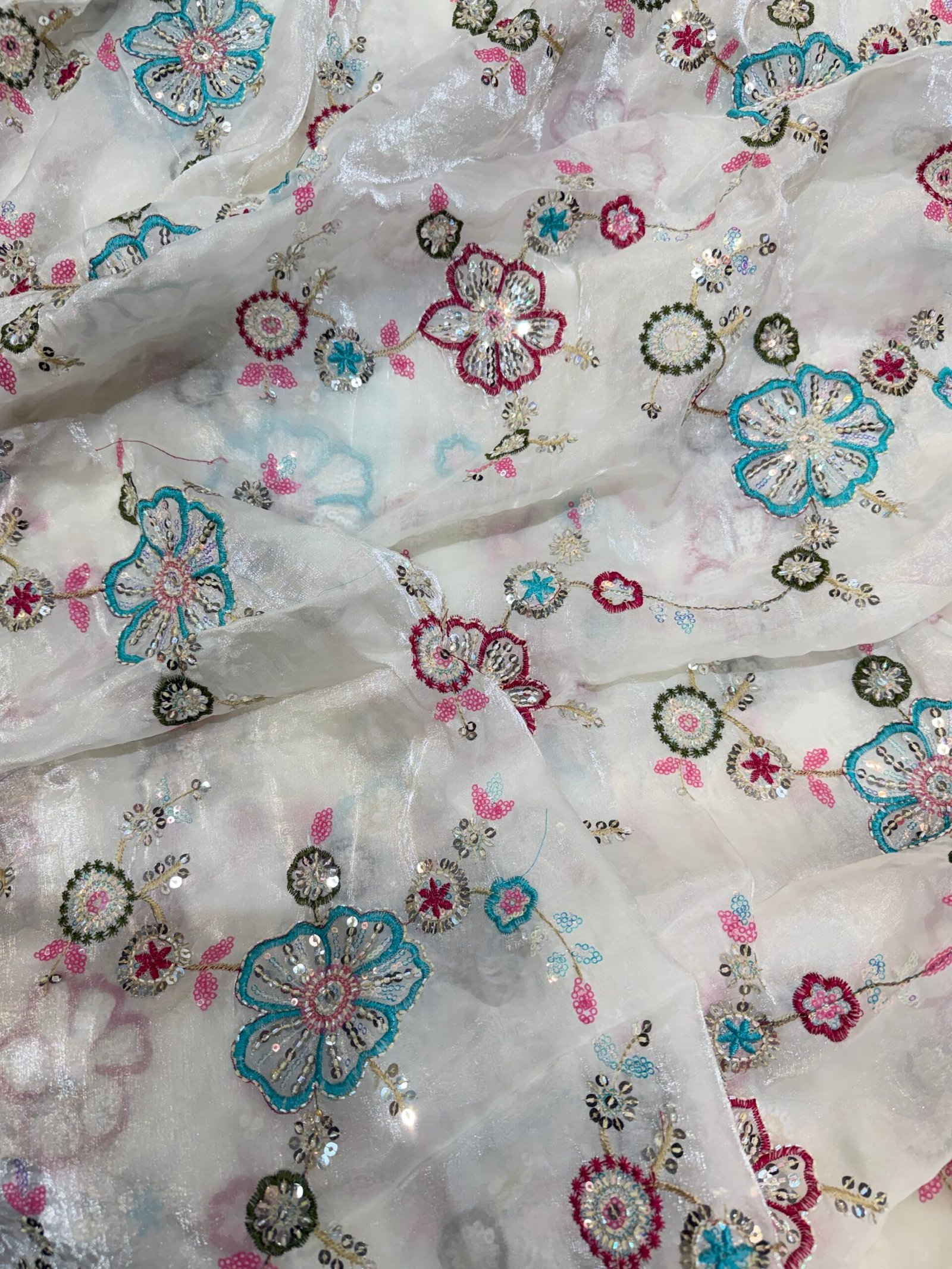 Heavy work space silk