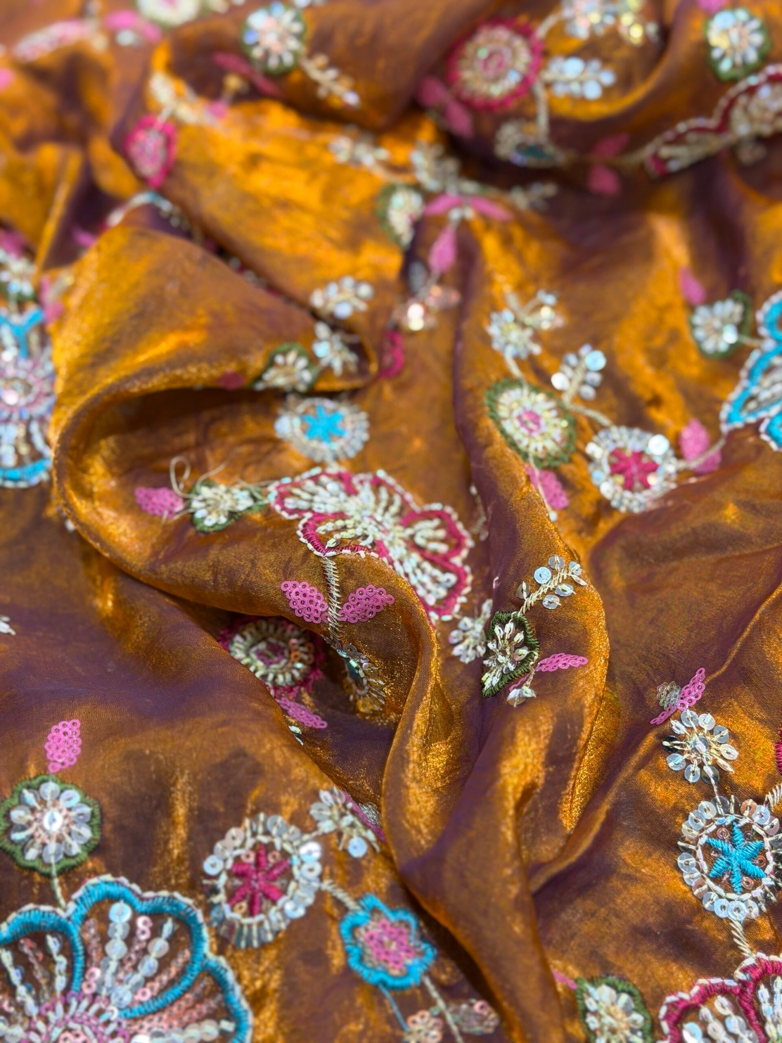 Heavy work space silk