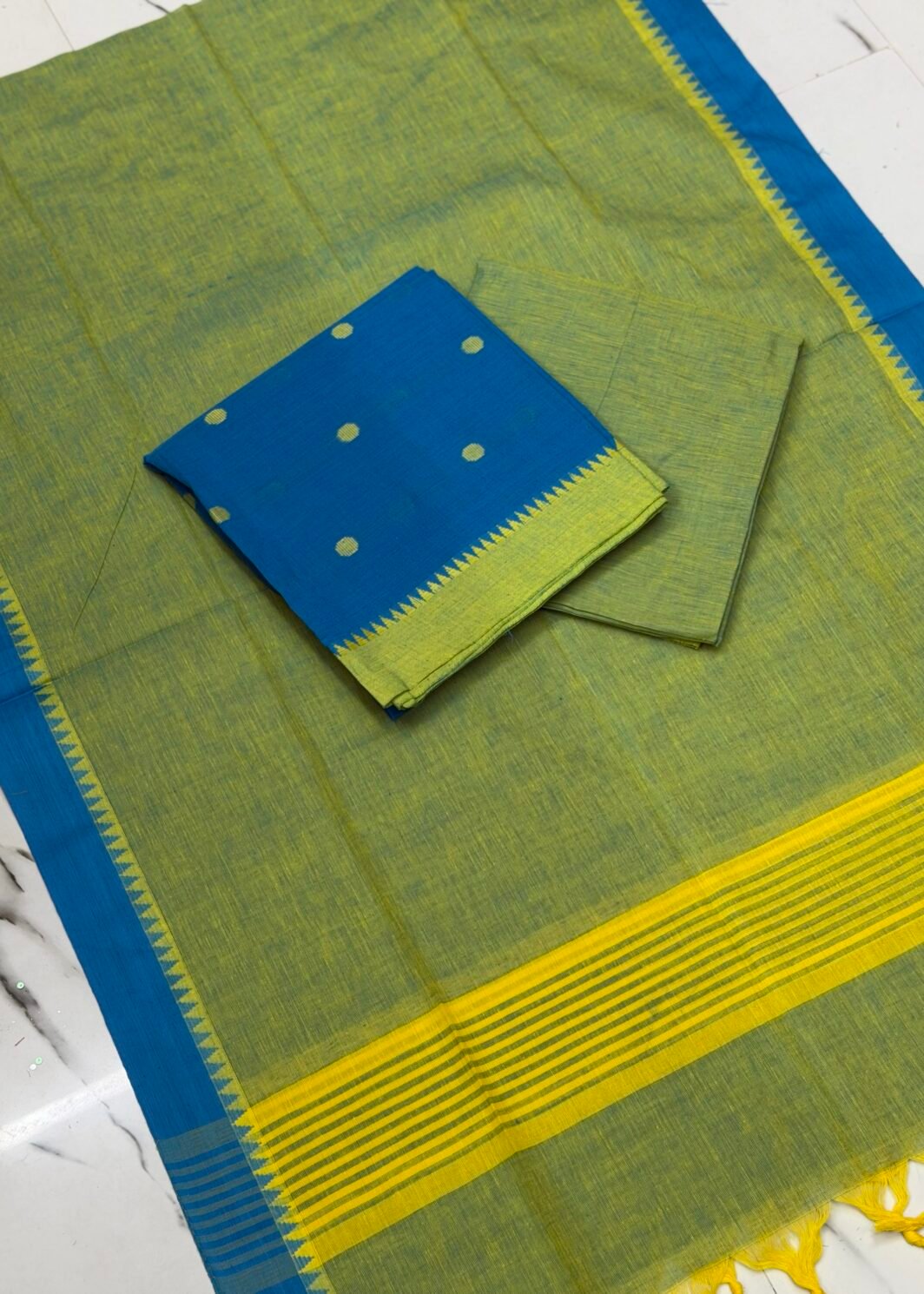 Cotton butti 3 piece suit