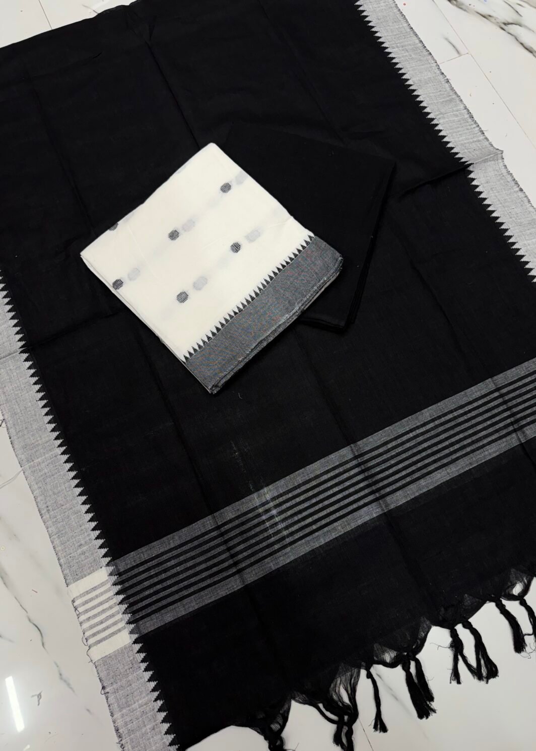 Cotton butti 3 piece suit