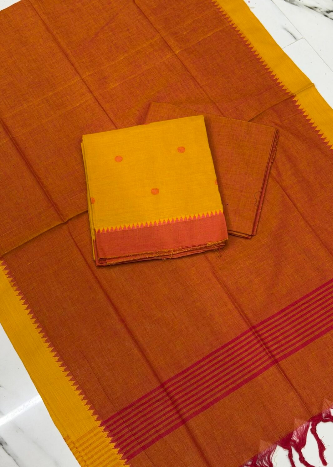 Cotton butti 3 piece suit