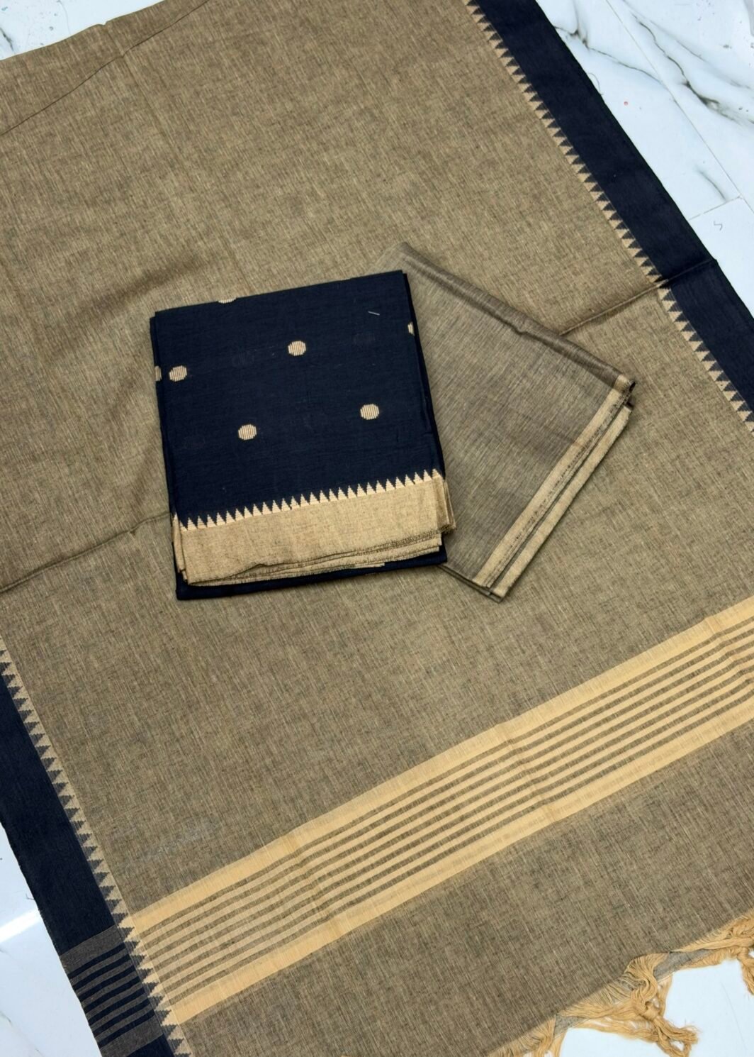 Cotton butti 3 piece suit