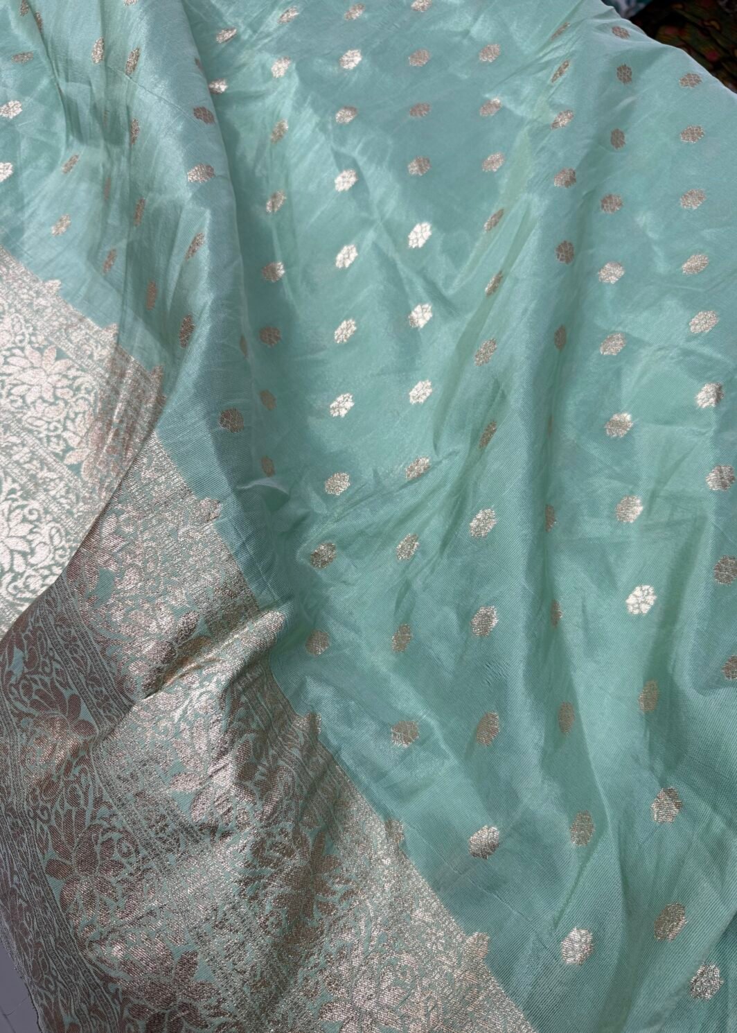 Chanderi silk fabric