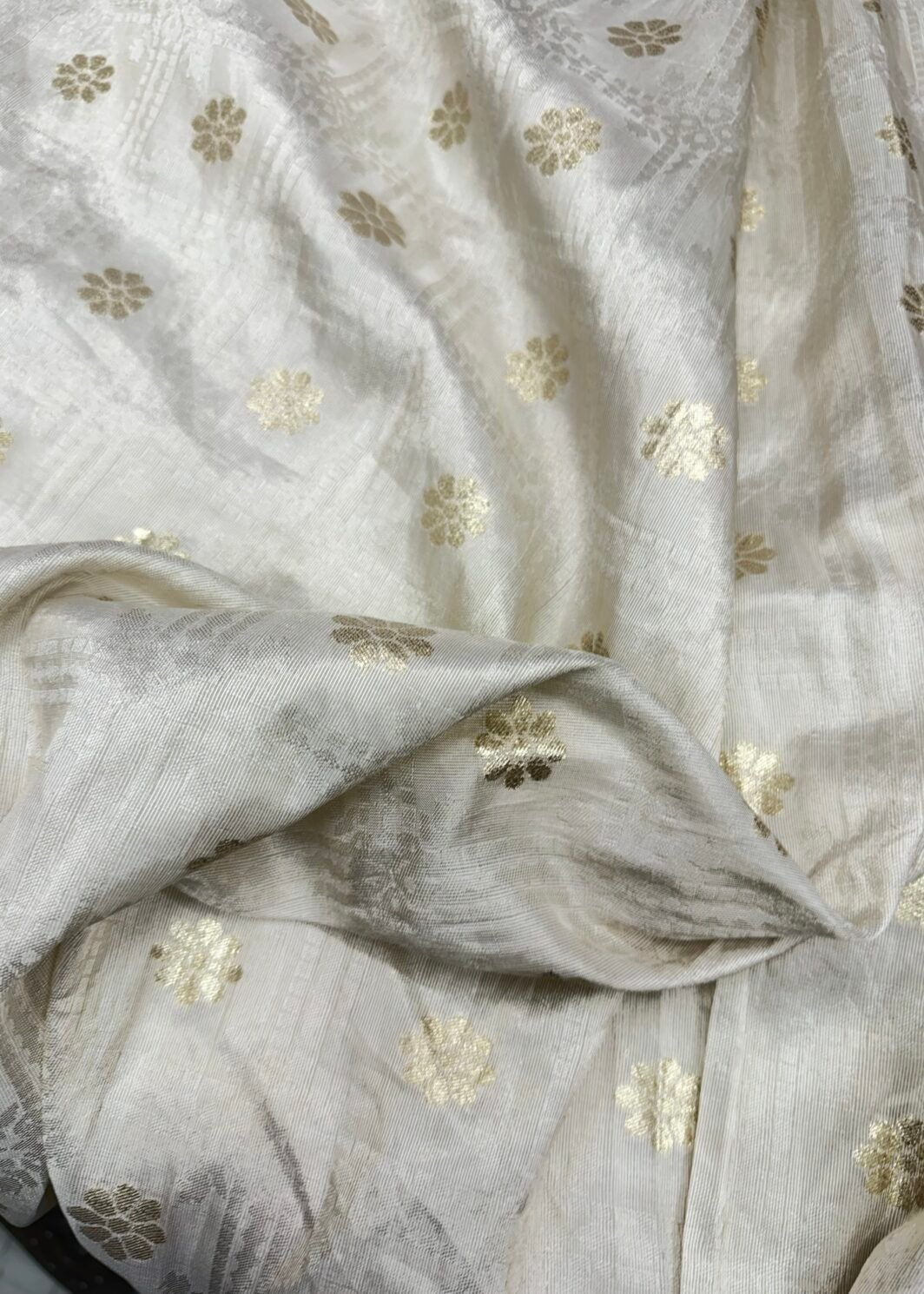 Chanderi silk fabric