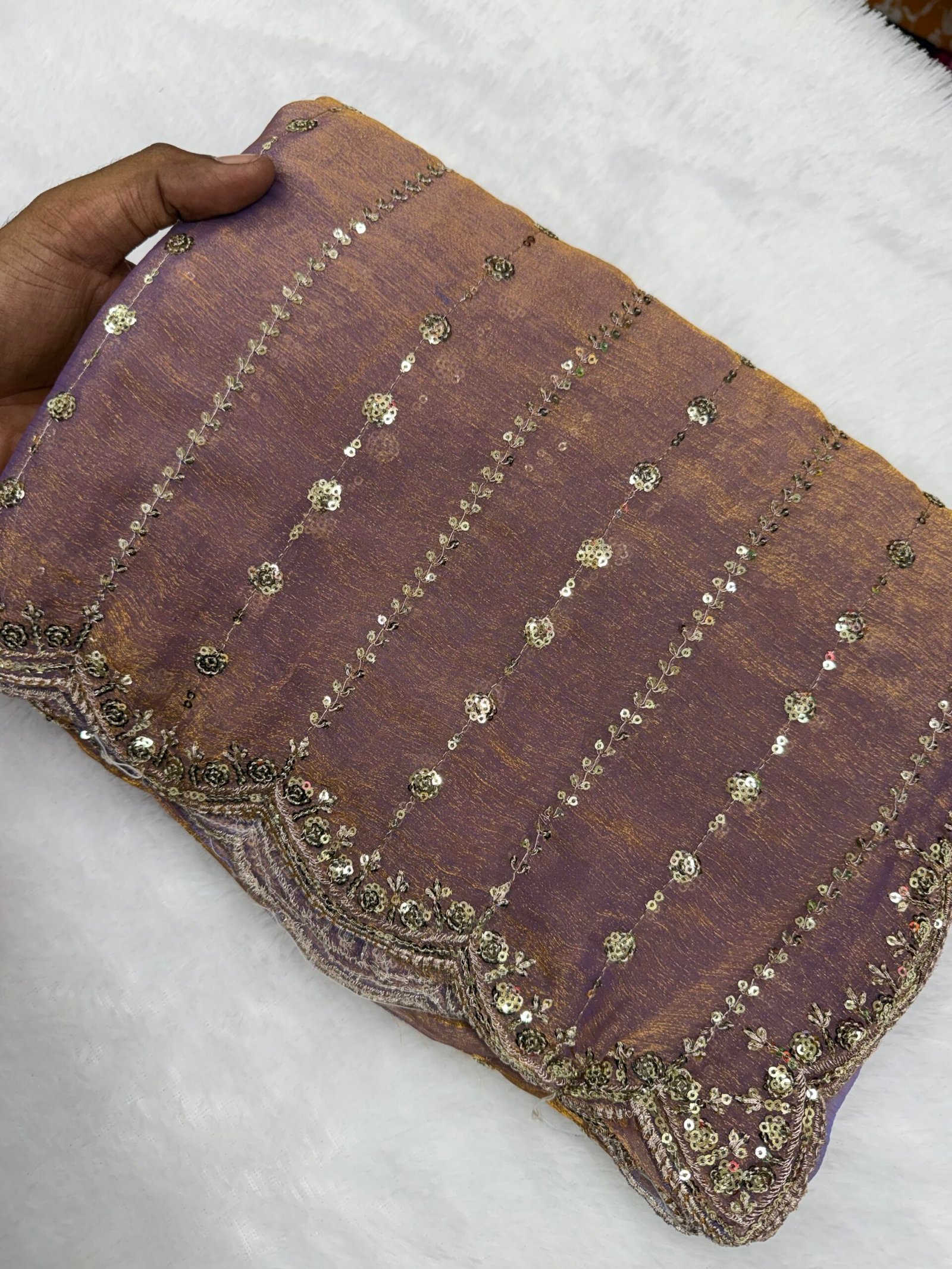 Space silk saree - Image 3