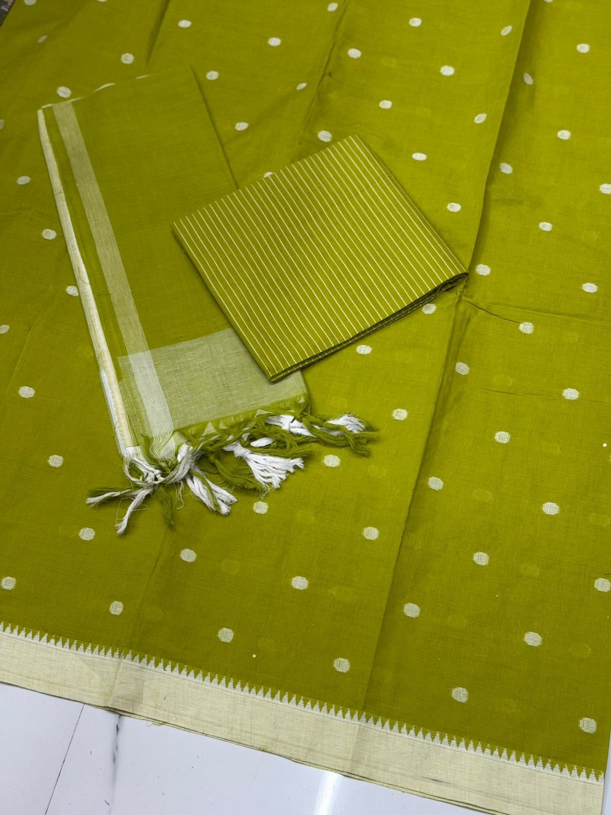 Cotton 3 piece Suit - Image 2