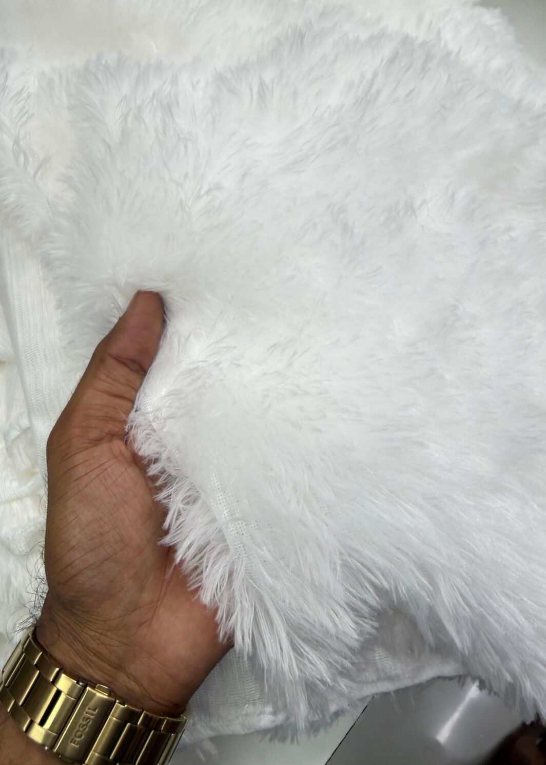 White fur