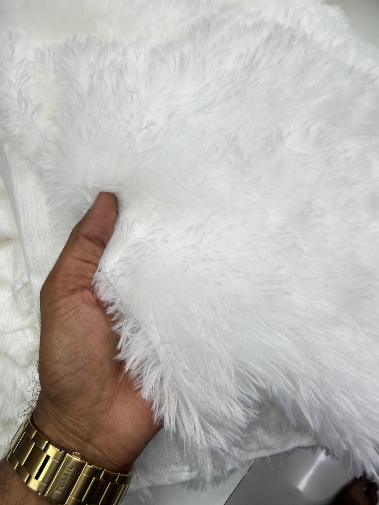 White fur