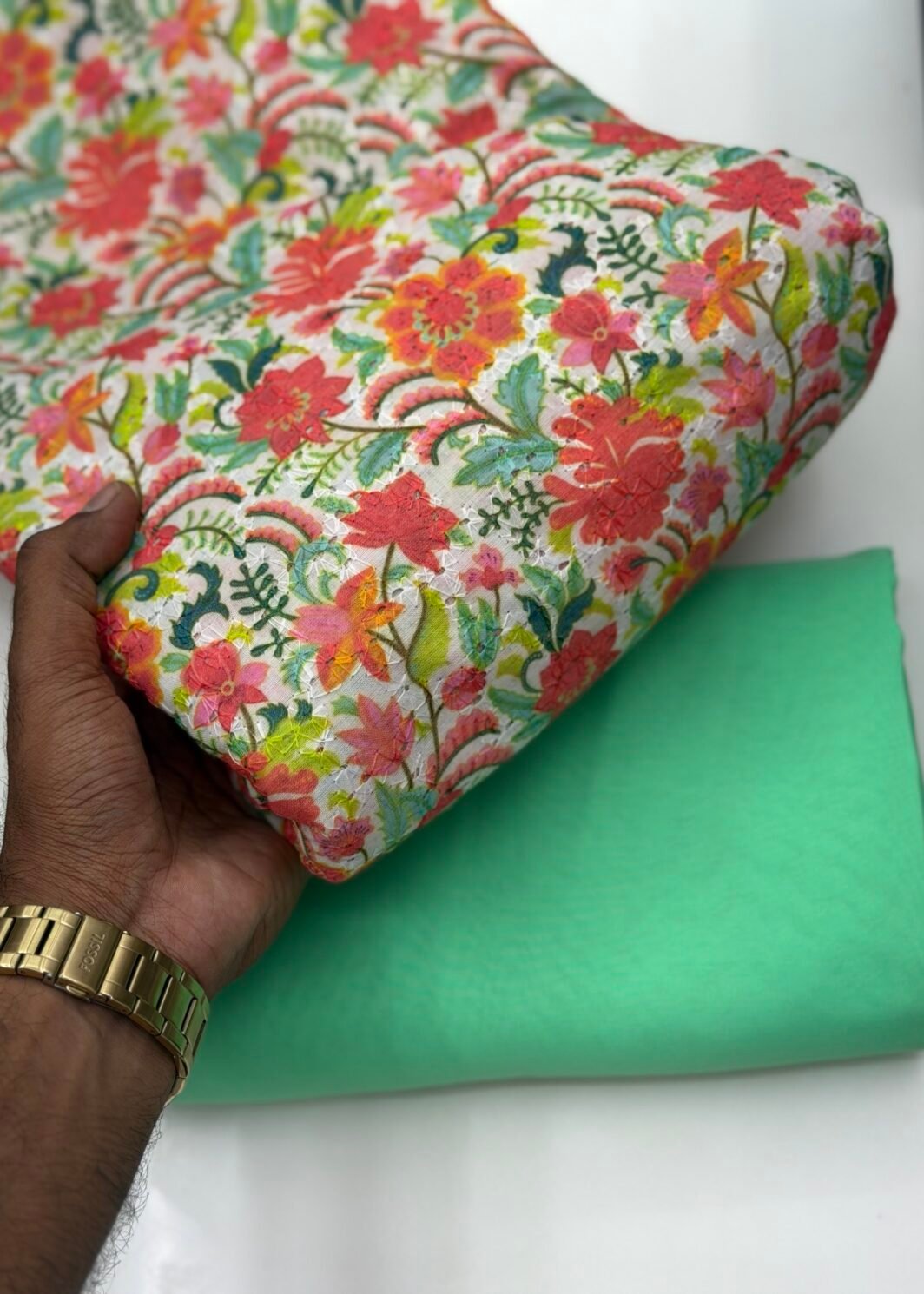 Georgette saree with digital print