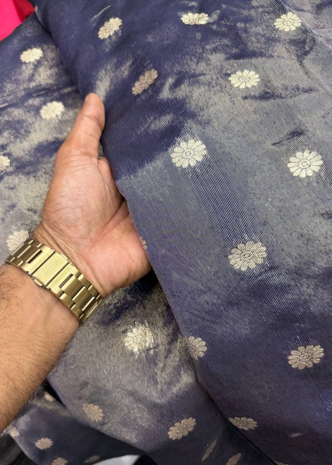 Shimmer Chanderi silk