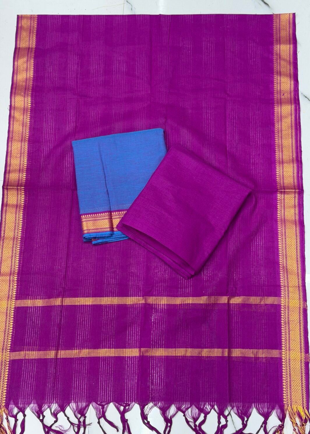 Mangalagiri 3 piece unstitched suit
