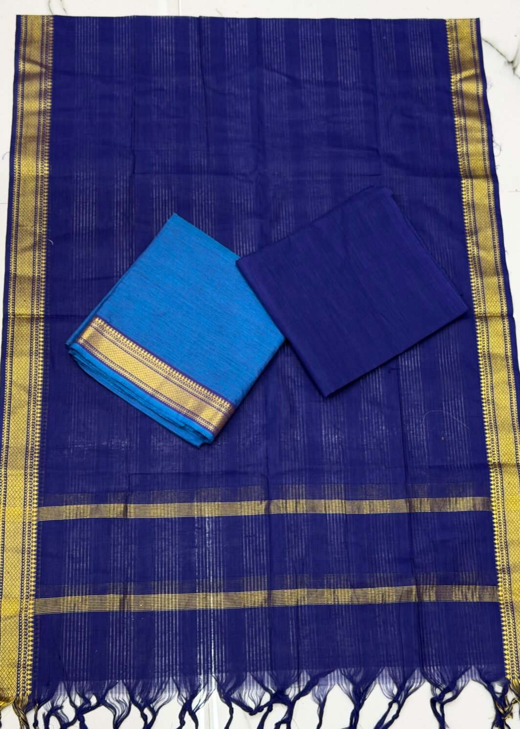 Mangalagiri 3 piece unstitched suit