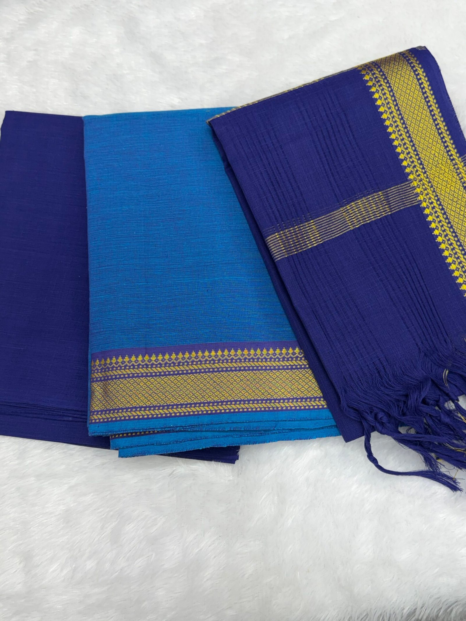 Mangalagiri 3 piece suit - Image 4